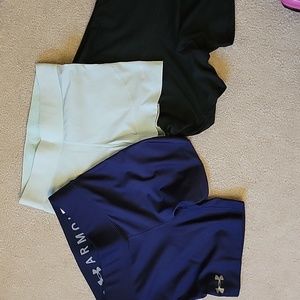 3 pair size S workout shorts.